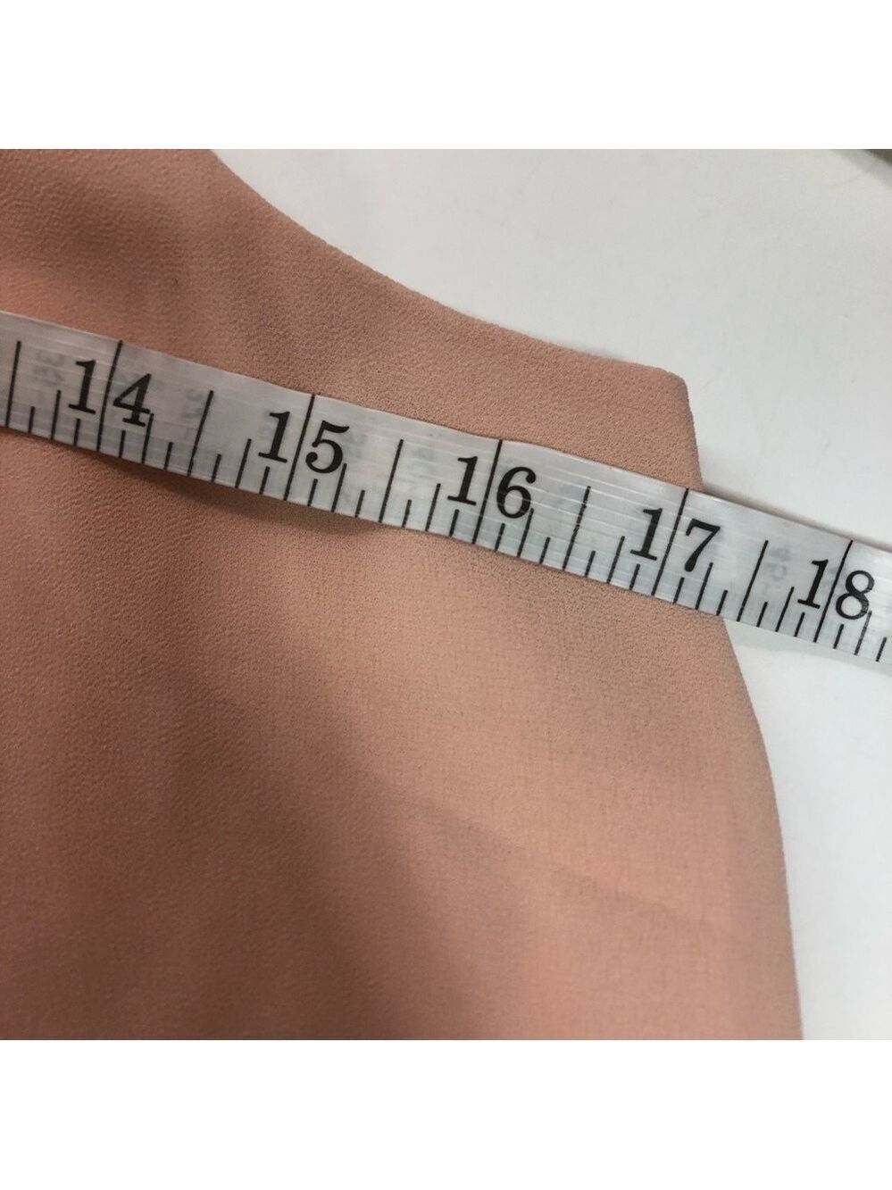 Anthropologie Sunday in Brooklyn Peach Pintucked Halter Tank Top, size S - Picture 10 of 11